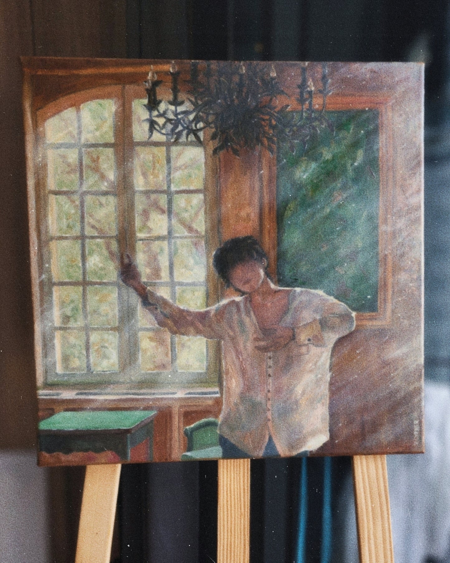 Winter Ahead oil painting on canvas | framed