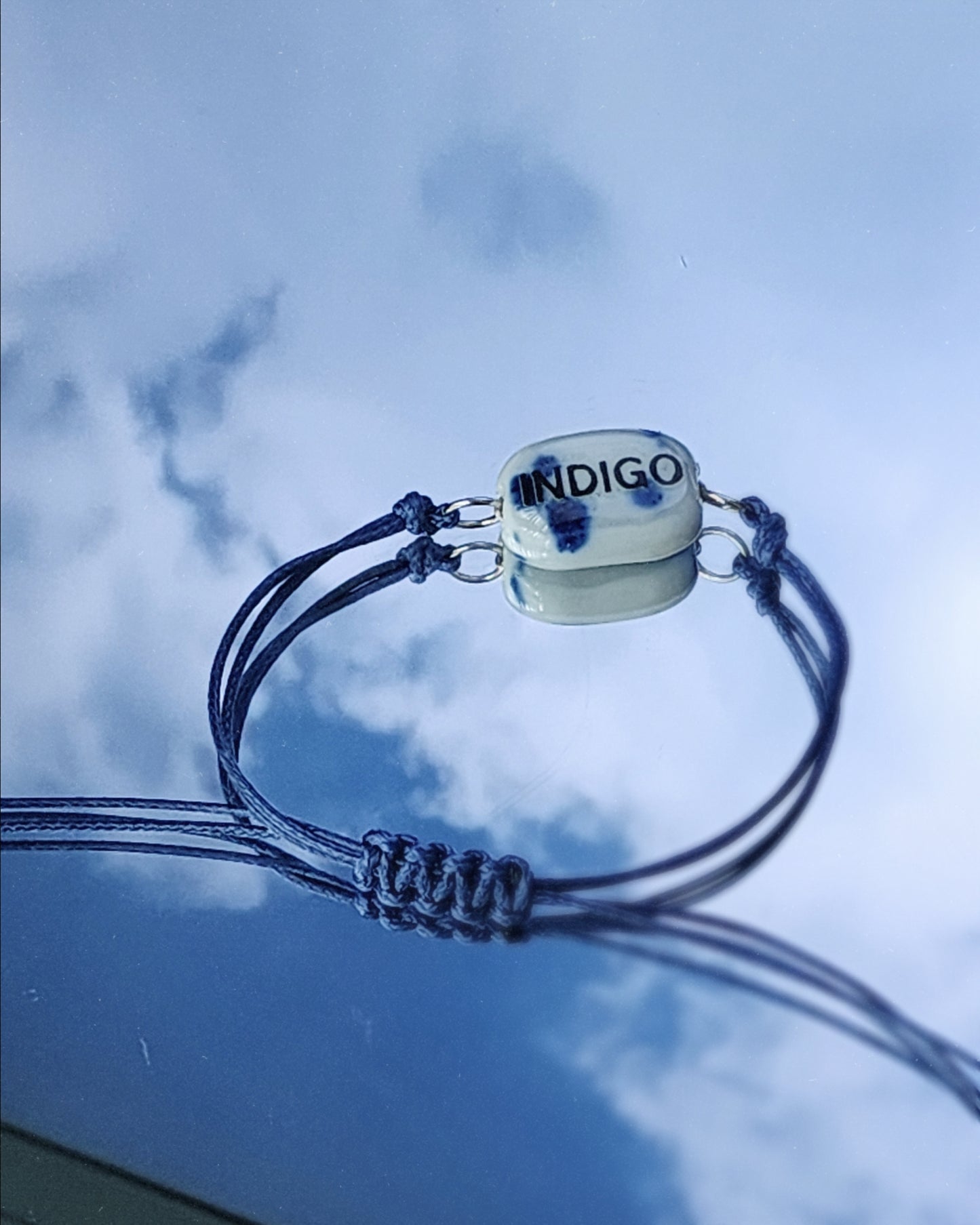 INDIGO necklace & bracelet set inspired by RM