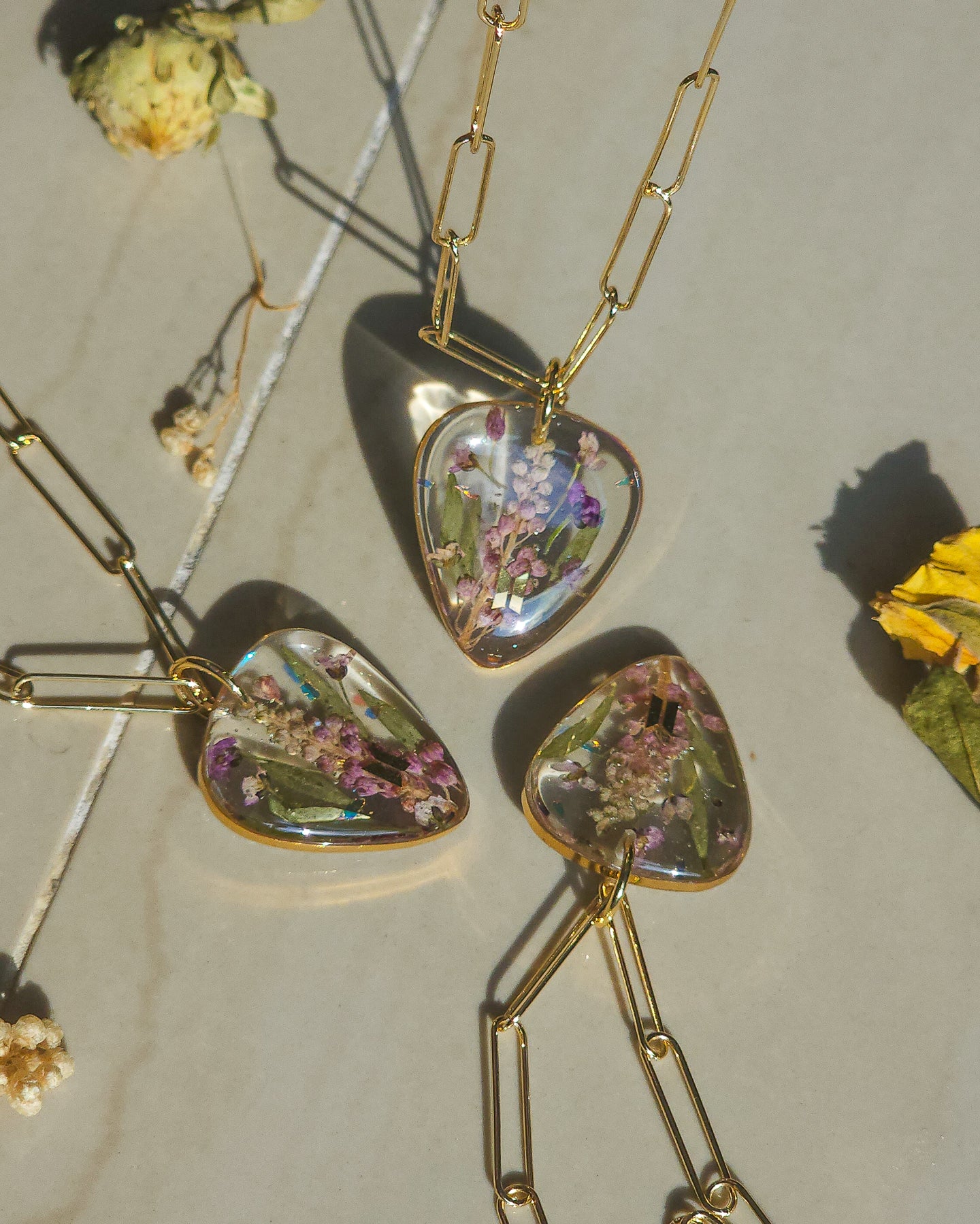 Guitar pick necklace inspired by BTS 🌷 little garden