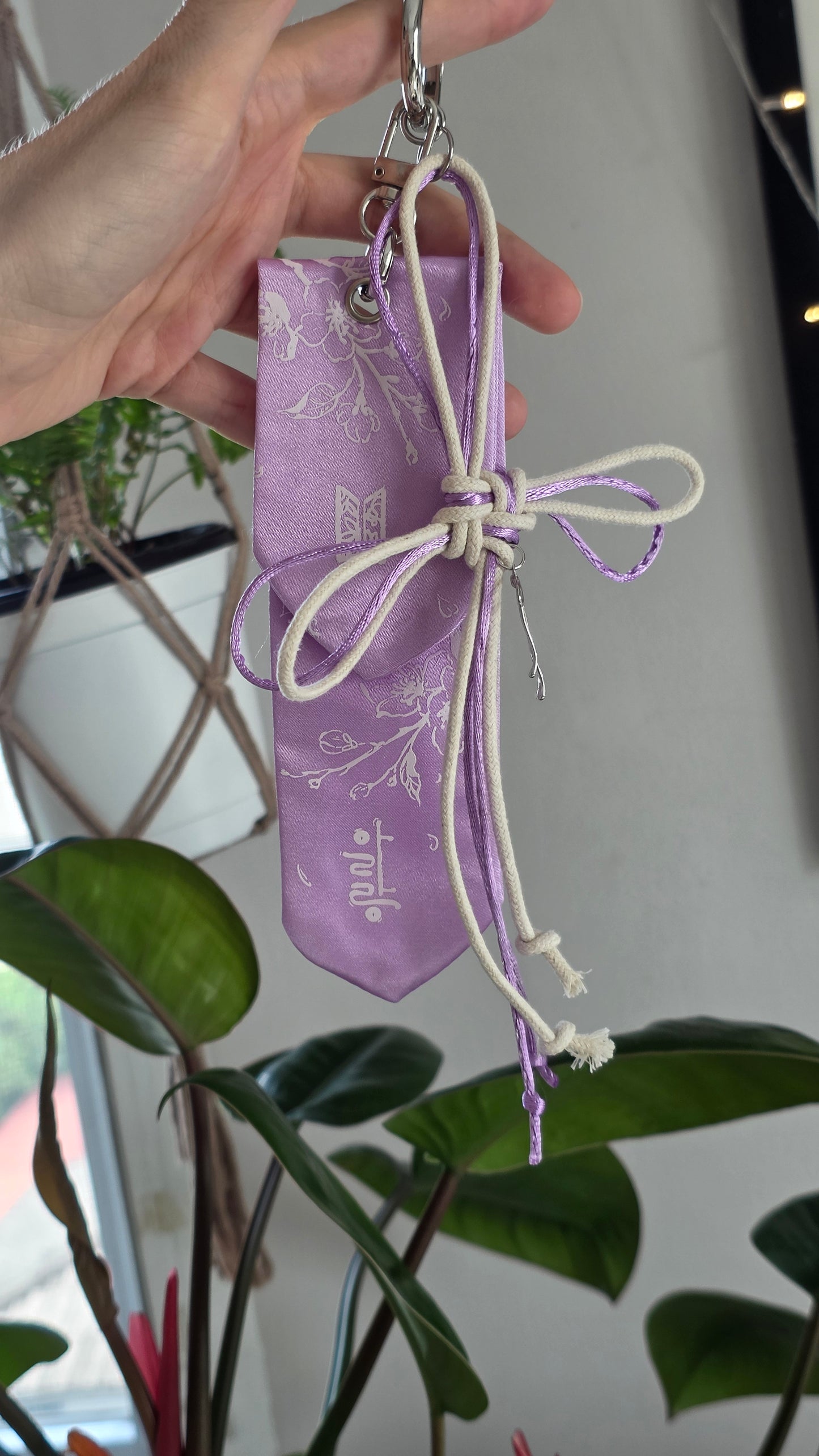 ARIRANG inspired Bag Charm set of 2 | purple ver.