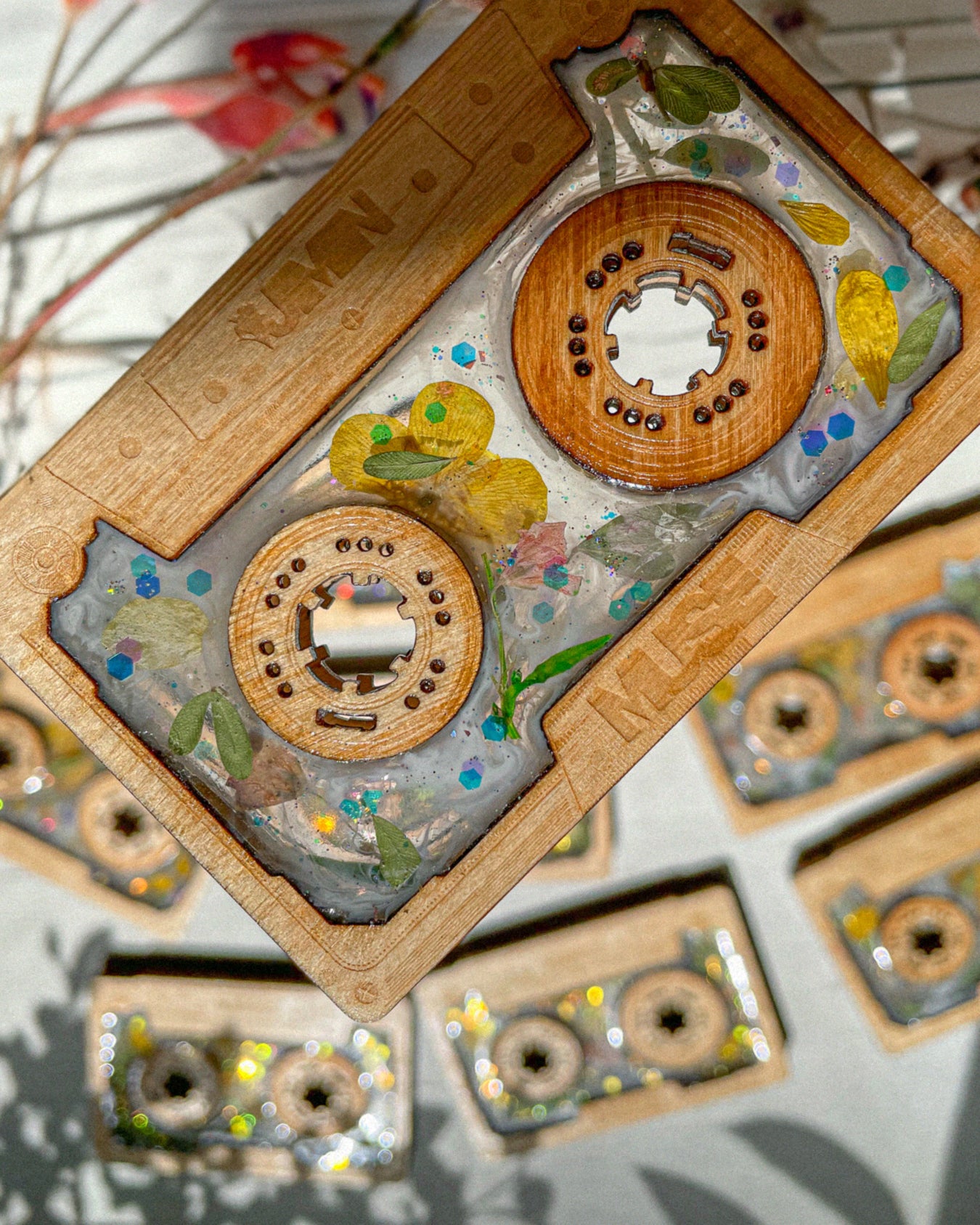 MUSE inspired wooden CASSETE STANDEE ๐ป