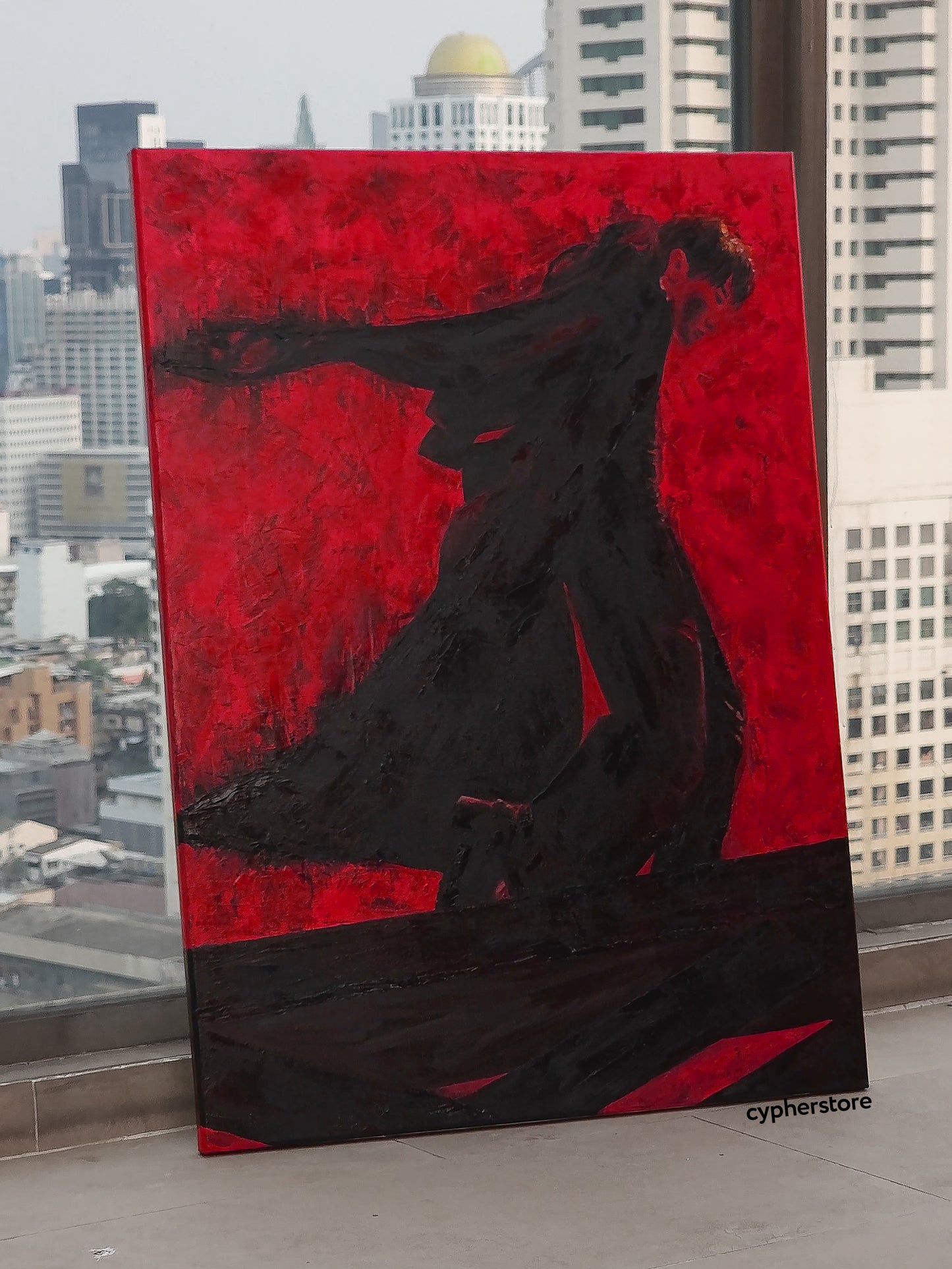 Hope on the Stage inspired canvas | oil 50 x 70 cm unframed