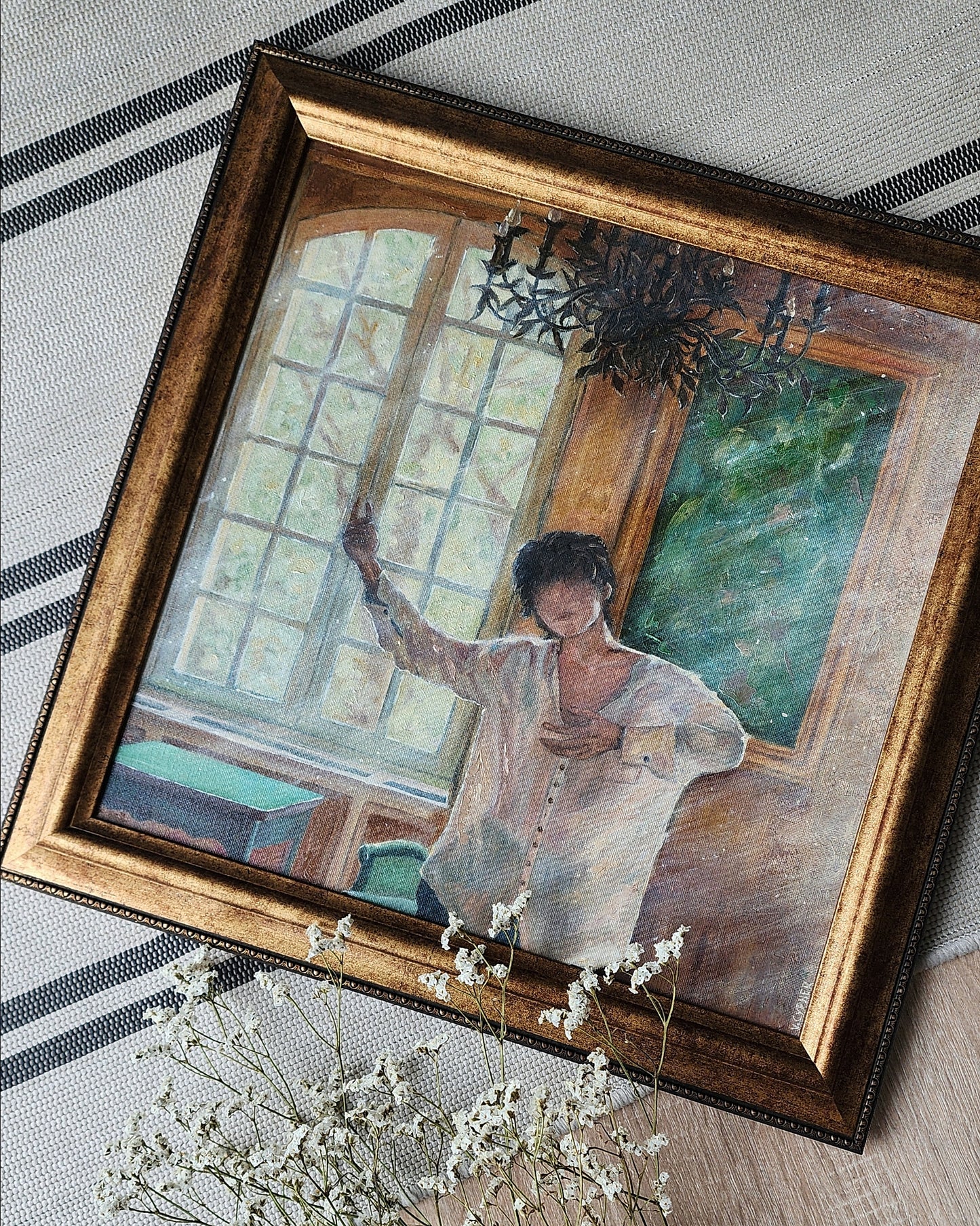 Winter Ahead oil painting on canvas | framed