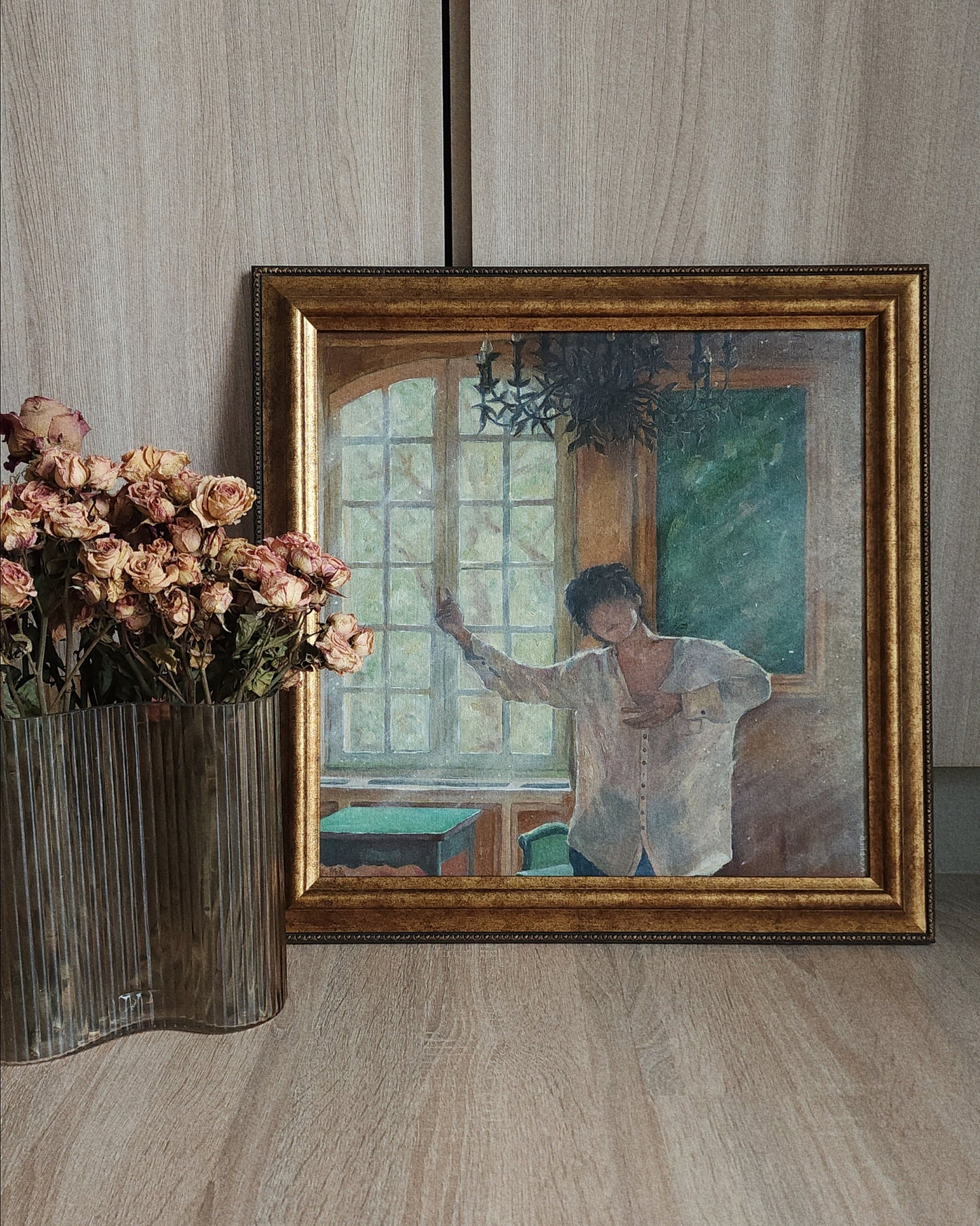 Winter Ahead oil painting on canvas | framed