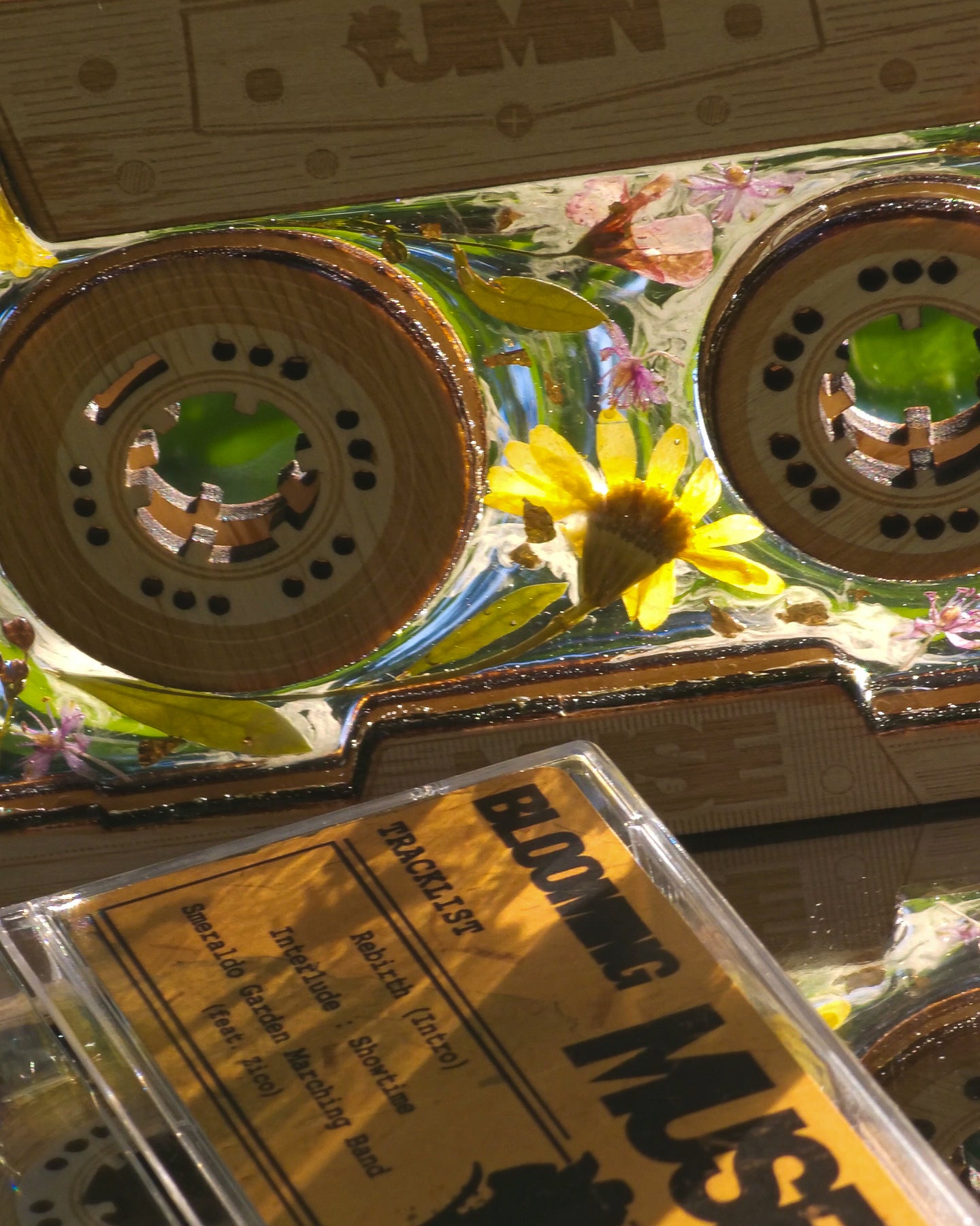 MUSE inspired wooden CASSETTE STANDEE in a box 🌸