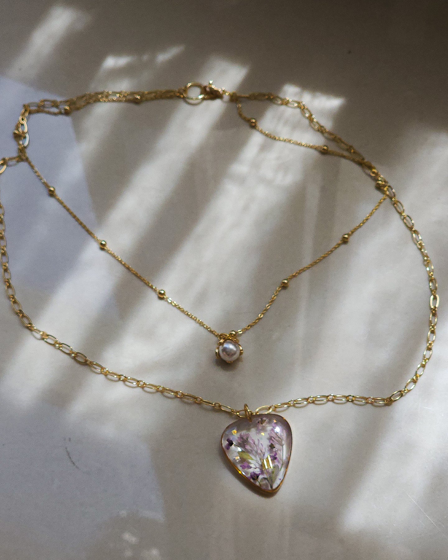Guitar pick necklace inspired by BTS 🌷 little garden