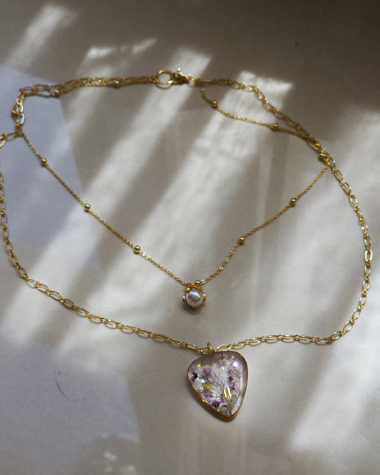 Guitar pick necklace inspired by BTS 🌷 little garden