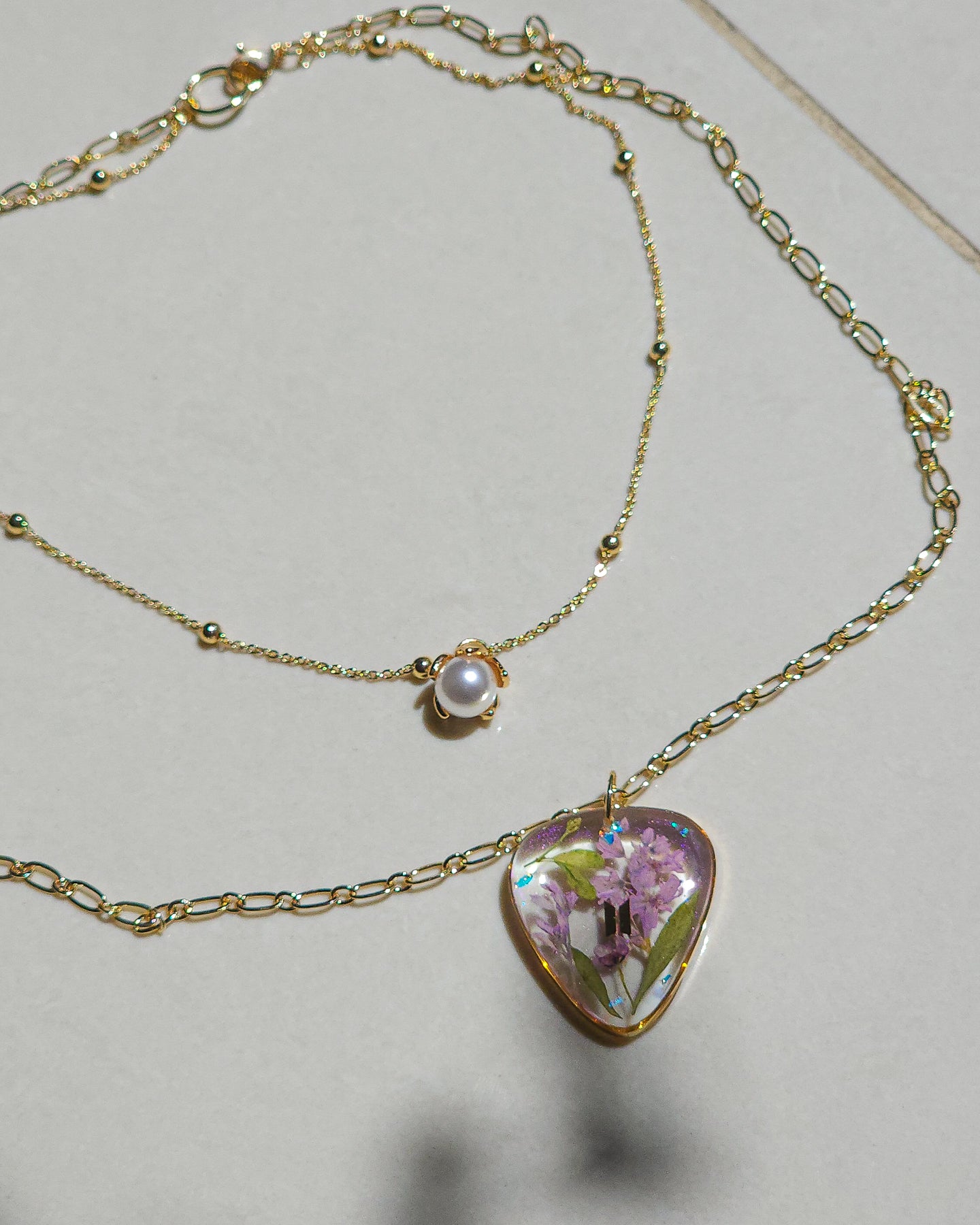 Guitar pick necklace inspired by BTS 🌷 little garden