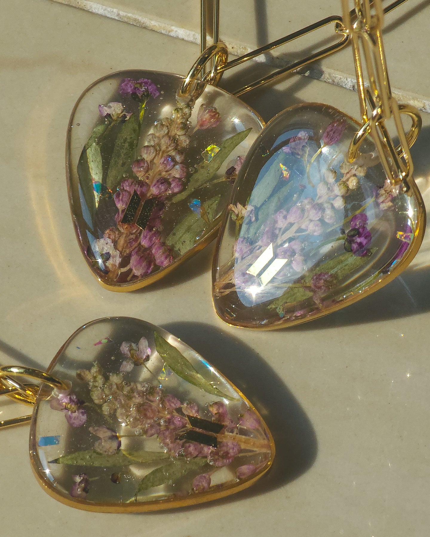 Guitar pick necklace inspired by BTS 🌷 little garden