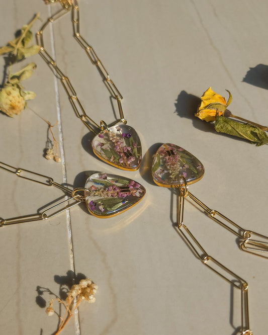 Guitar pick necklace inspired by BTS 🌷 little garden