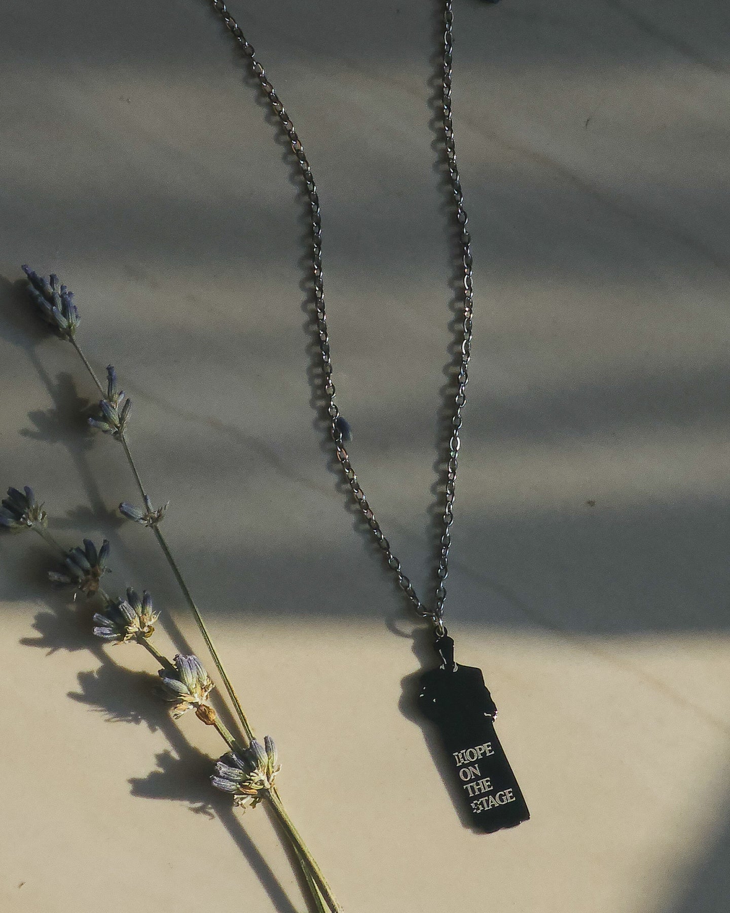Hope on the Stage inspired necklace 🖤