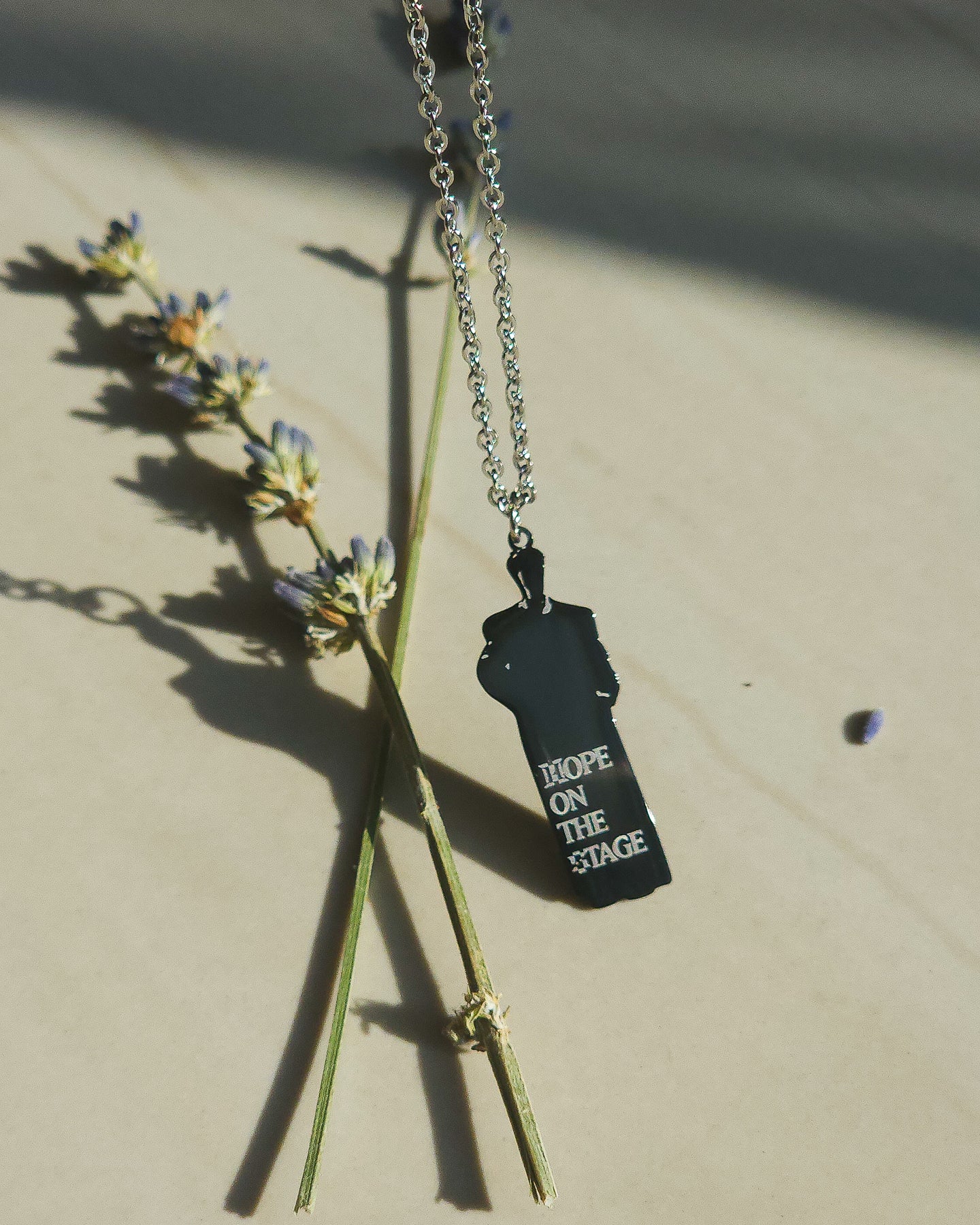 Hope on the Stage inspired necklace 🖤