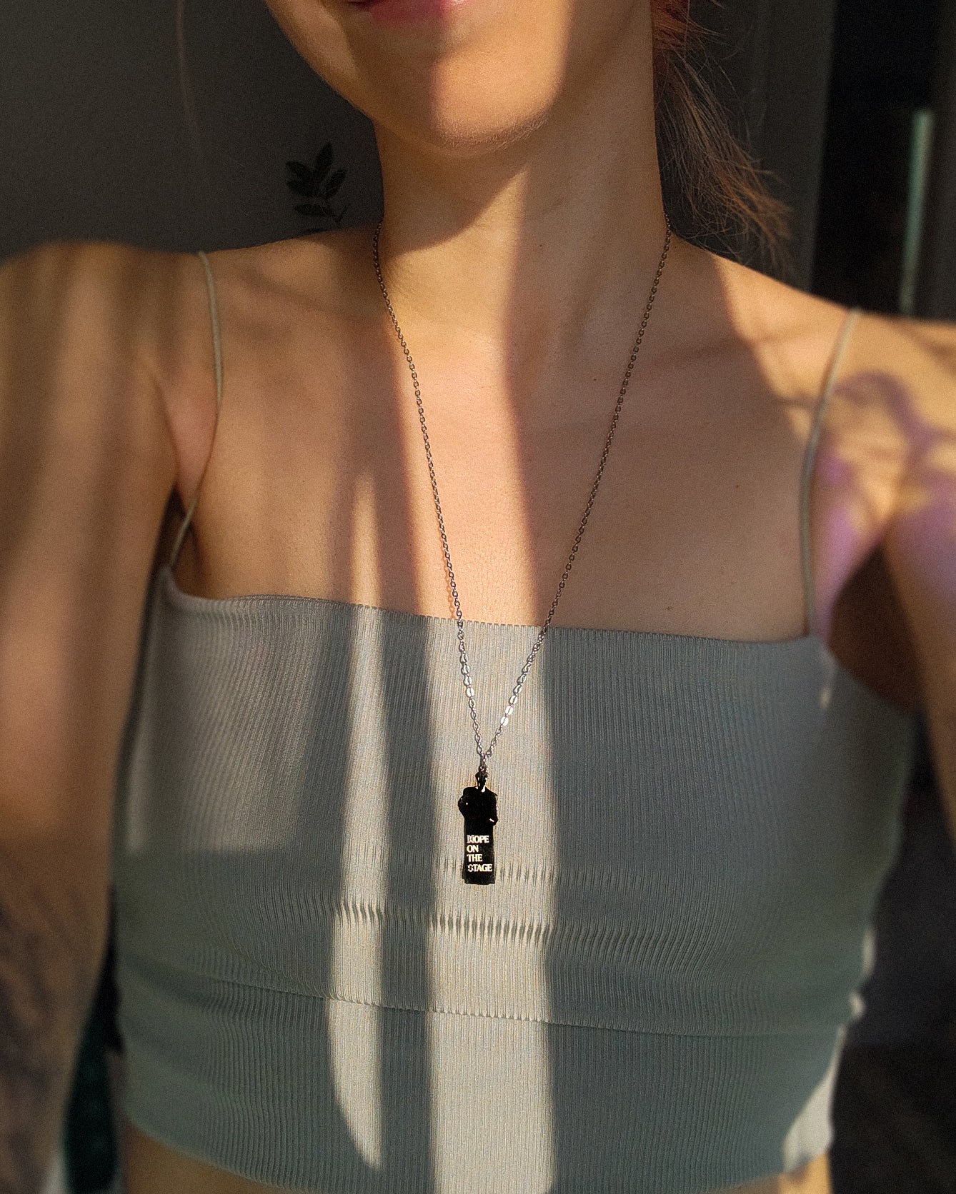 Hope on the Stage inspired necklace 🖤