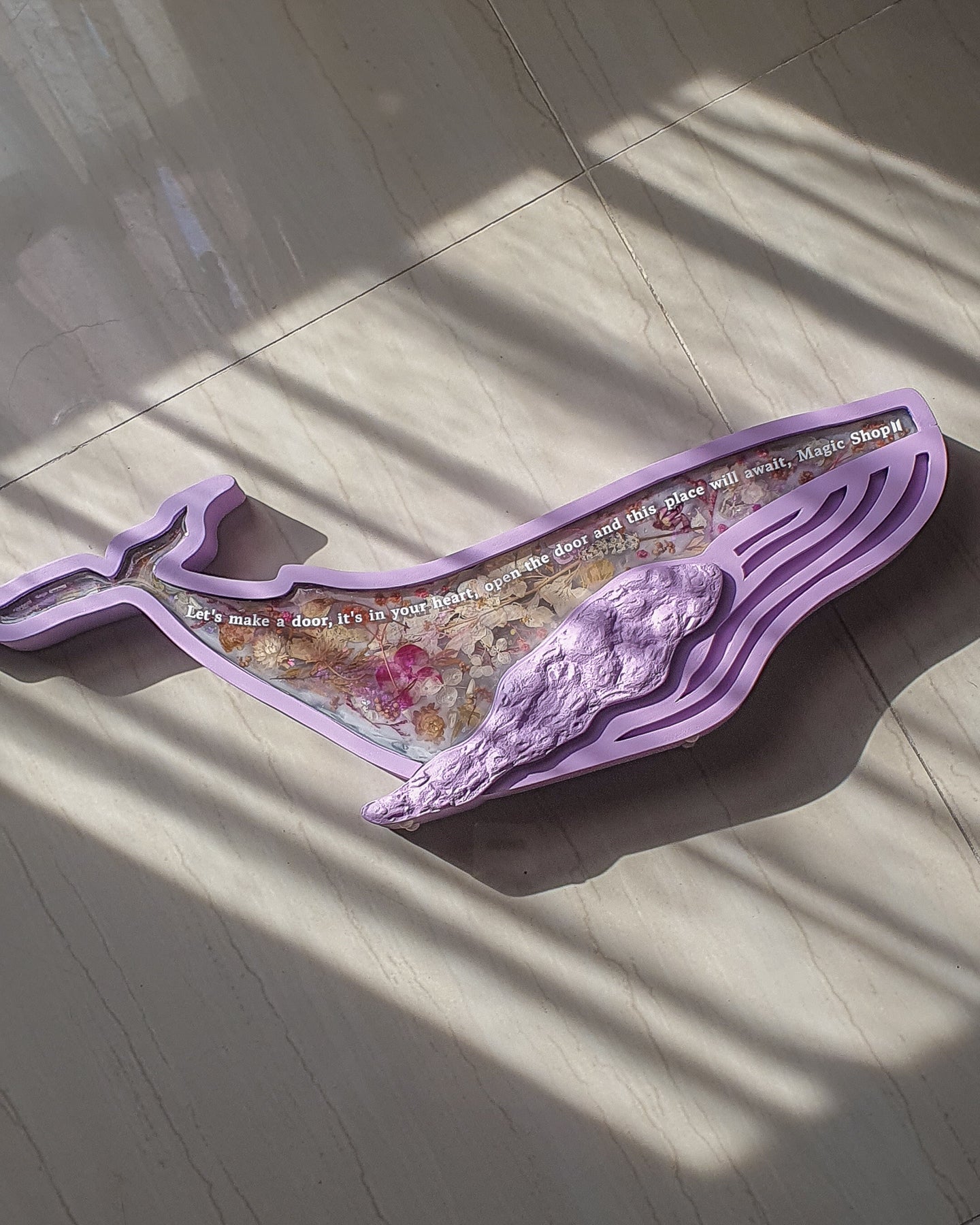 Whale Night Lamp Home Decor | Magic Shop - purple