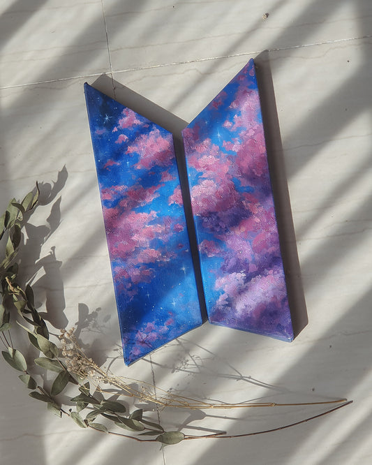 Abyss| logo painting inspired by BTS - S size