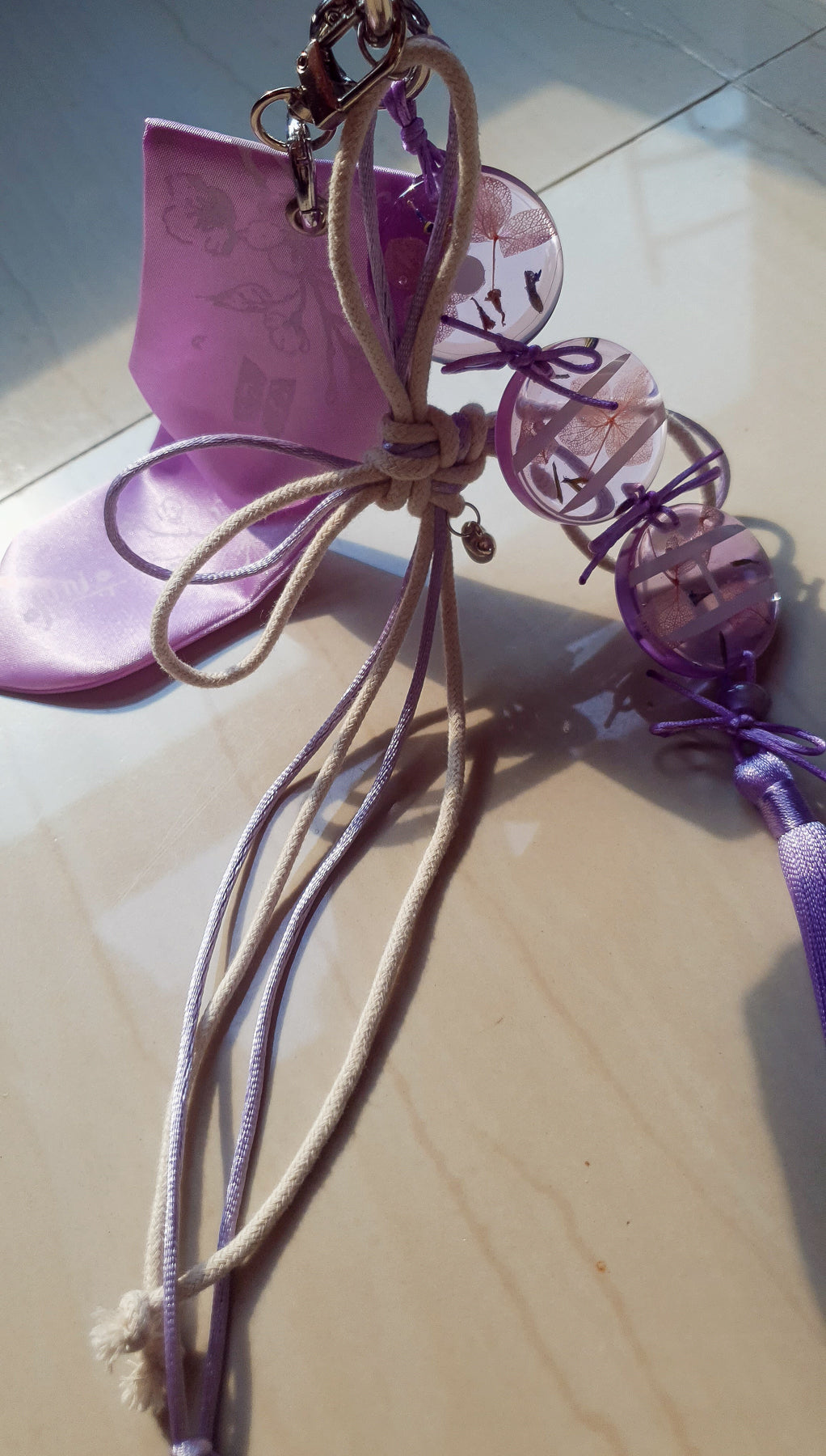 ARIRANG inspired Bag Charm set of 3 | purple ver.