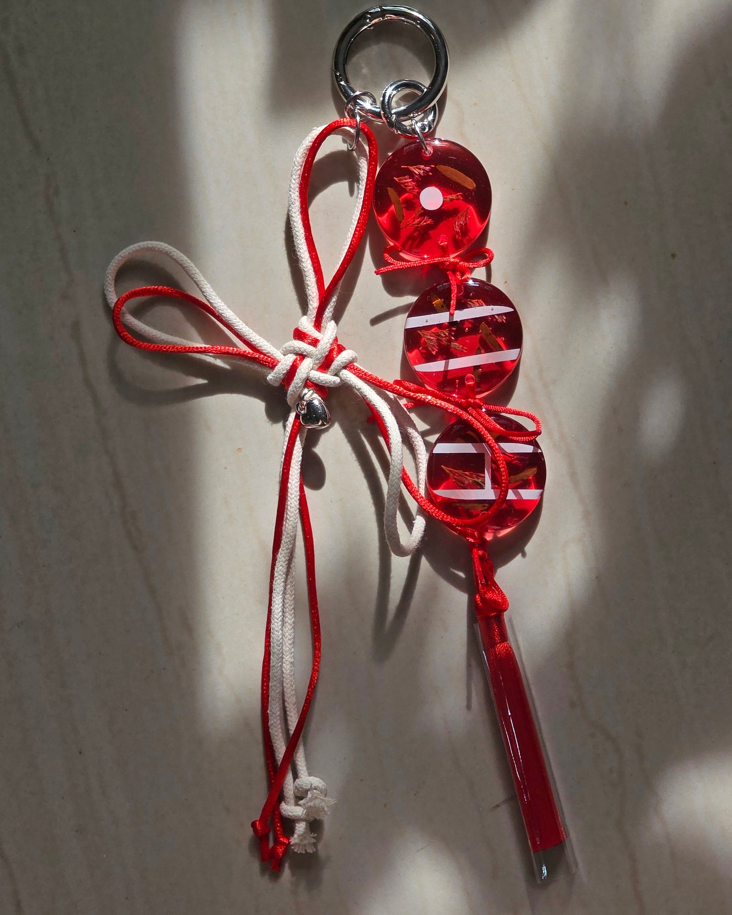 ARIRANG inspired Bag Charm set of 2 | red ver.