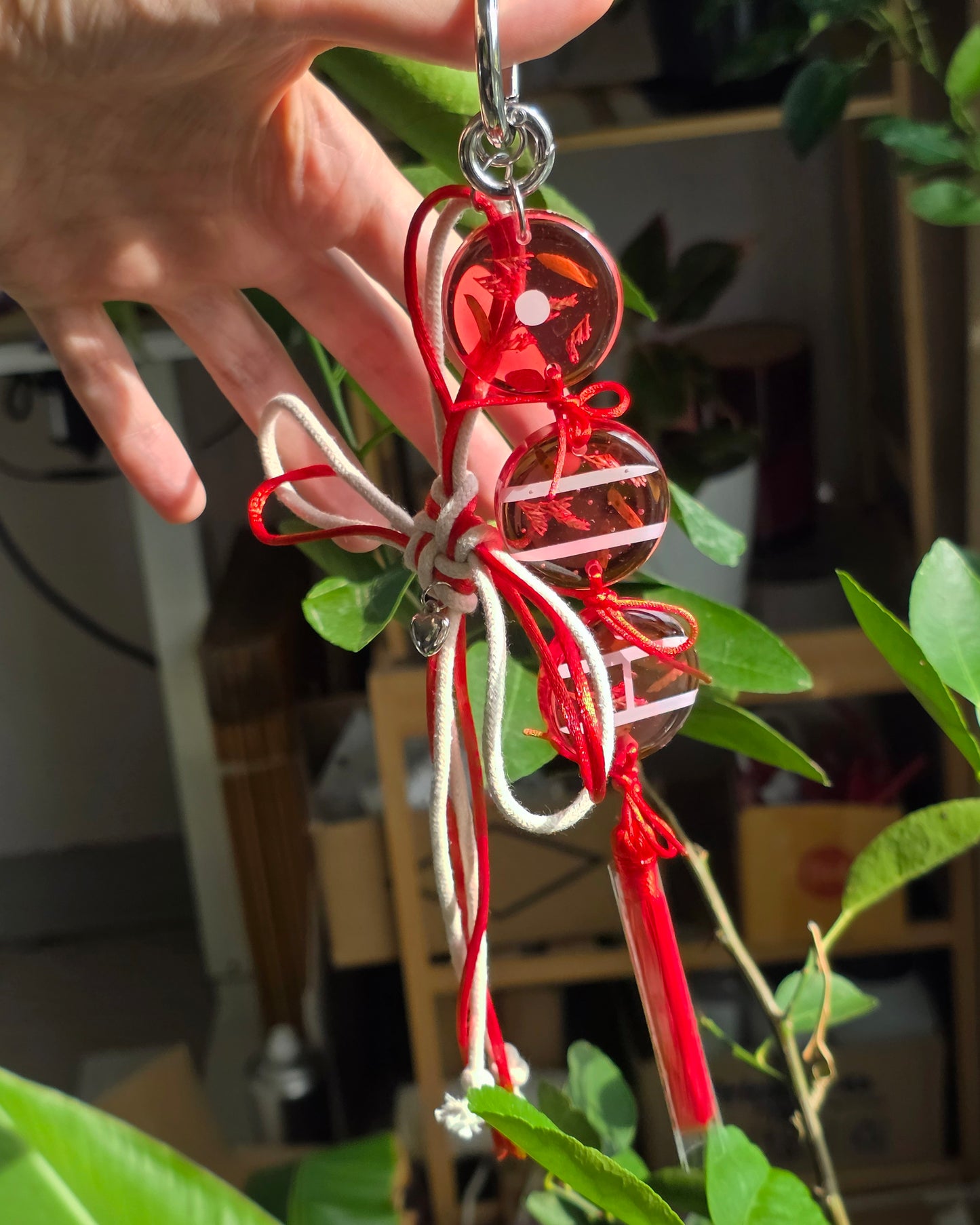 ARIRANG inspired Bag Charm set of 2 | red ver.