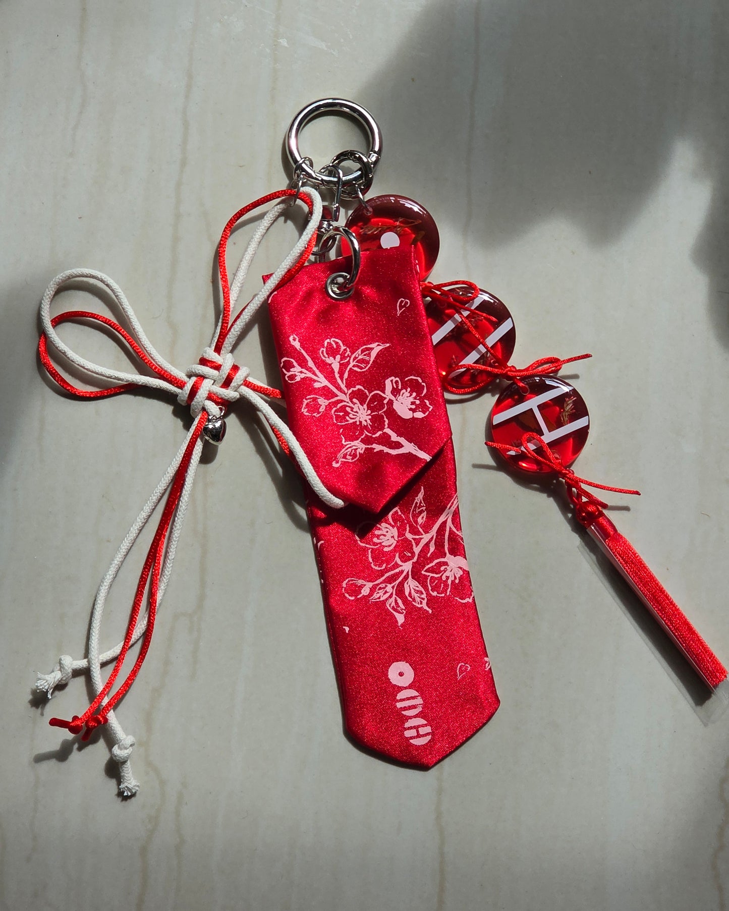 ARIRANG inspired Bag Charm set of 3 discounted | red ver.