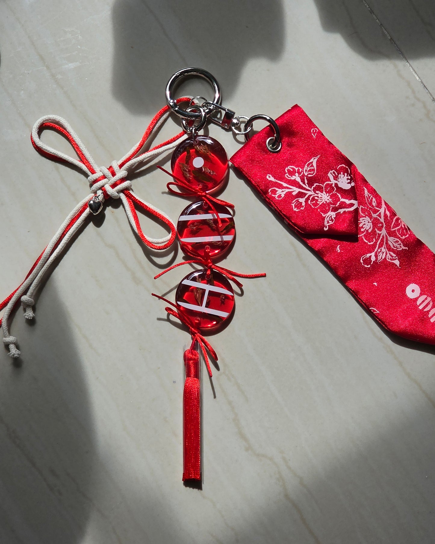 ARIRANG inspired Bag Charm set of 3 discounted | red ver.