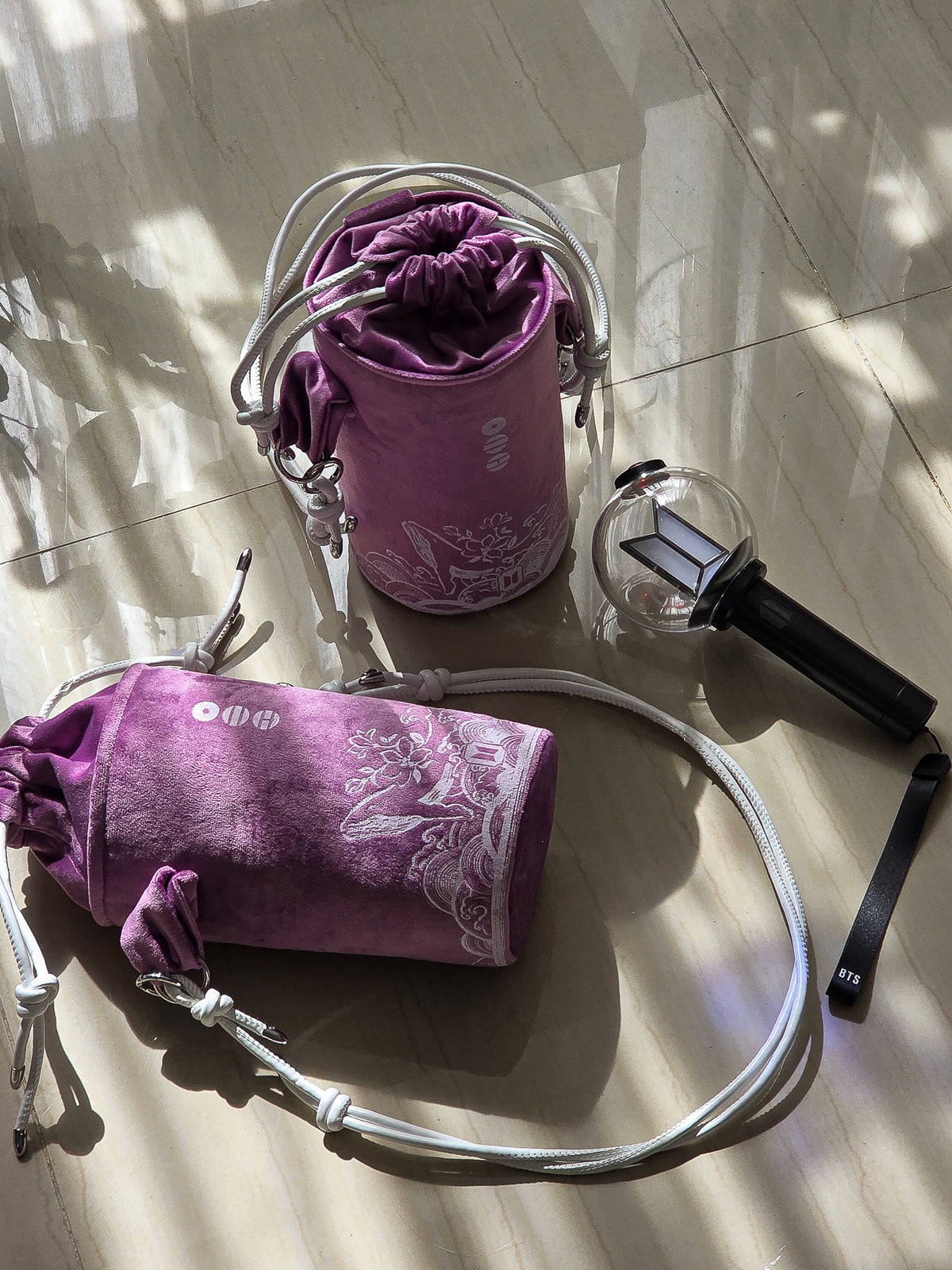 ARIRANG BAG - LIGHT PURPLE| handame lightstick case