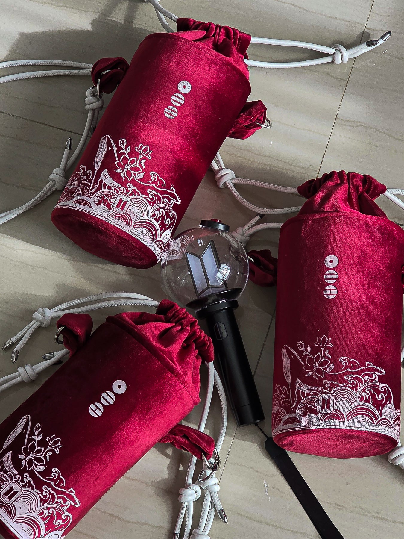 ARIRANG BAG - DARK RED| handame lightstick case