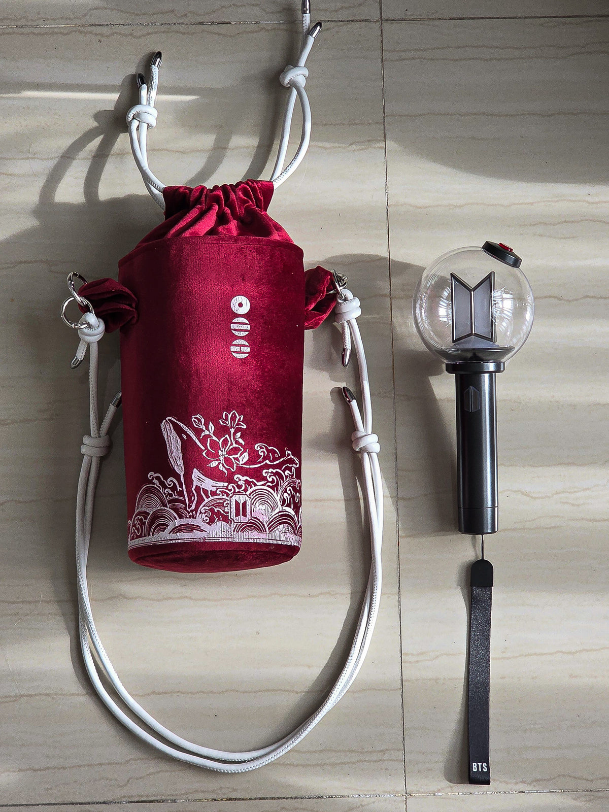 ARIRANG BAG - DARK RED| handame lightstick case