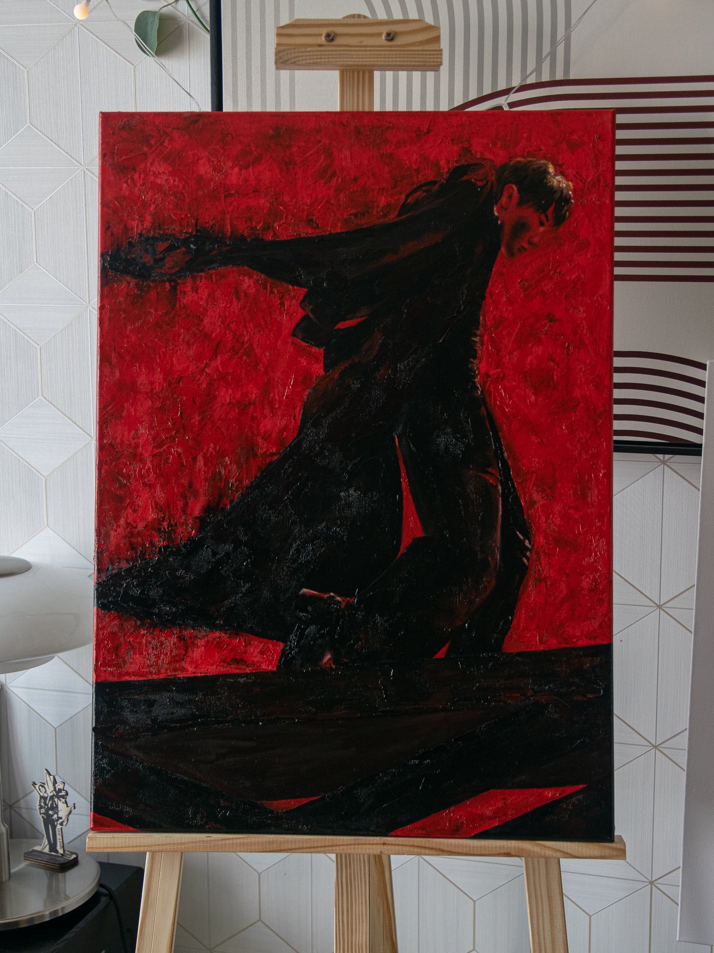 Hope on the Stage inspired canvas | oil 50 x 70 cm unframed