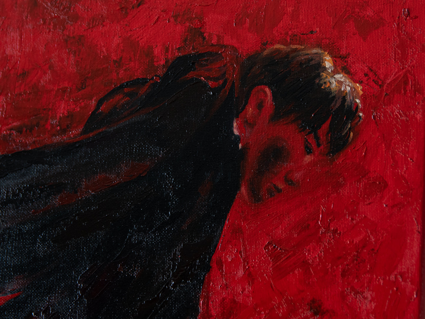 Hope on the Stage inspired canvas | oil 50 x 70 cm unframed