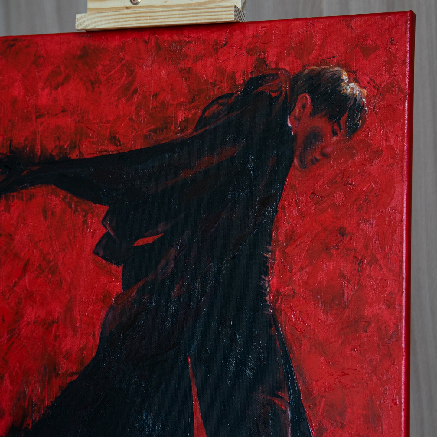Hope on the Stage inspired canvas | oil 50 x 70 cm unframed