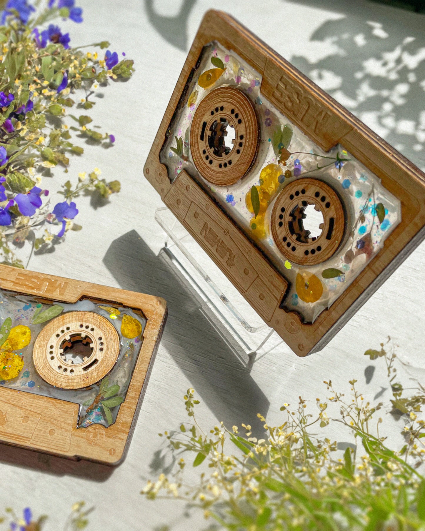 MUSE inspired wooden CASSETE STANDEE 🌻