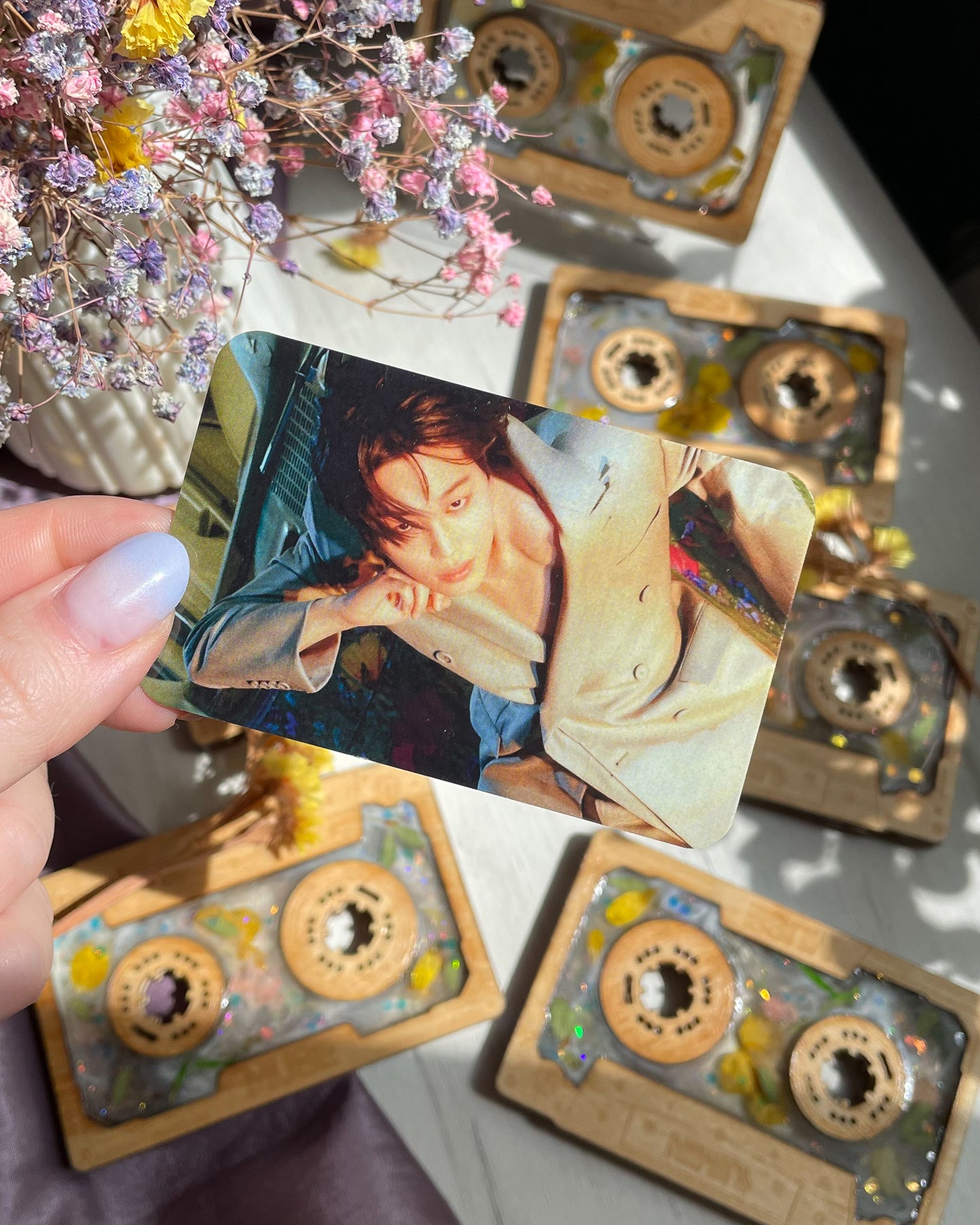 MUSE inspired wooden CASSETE STANDEE 🌻