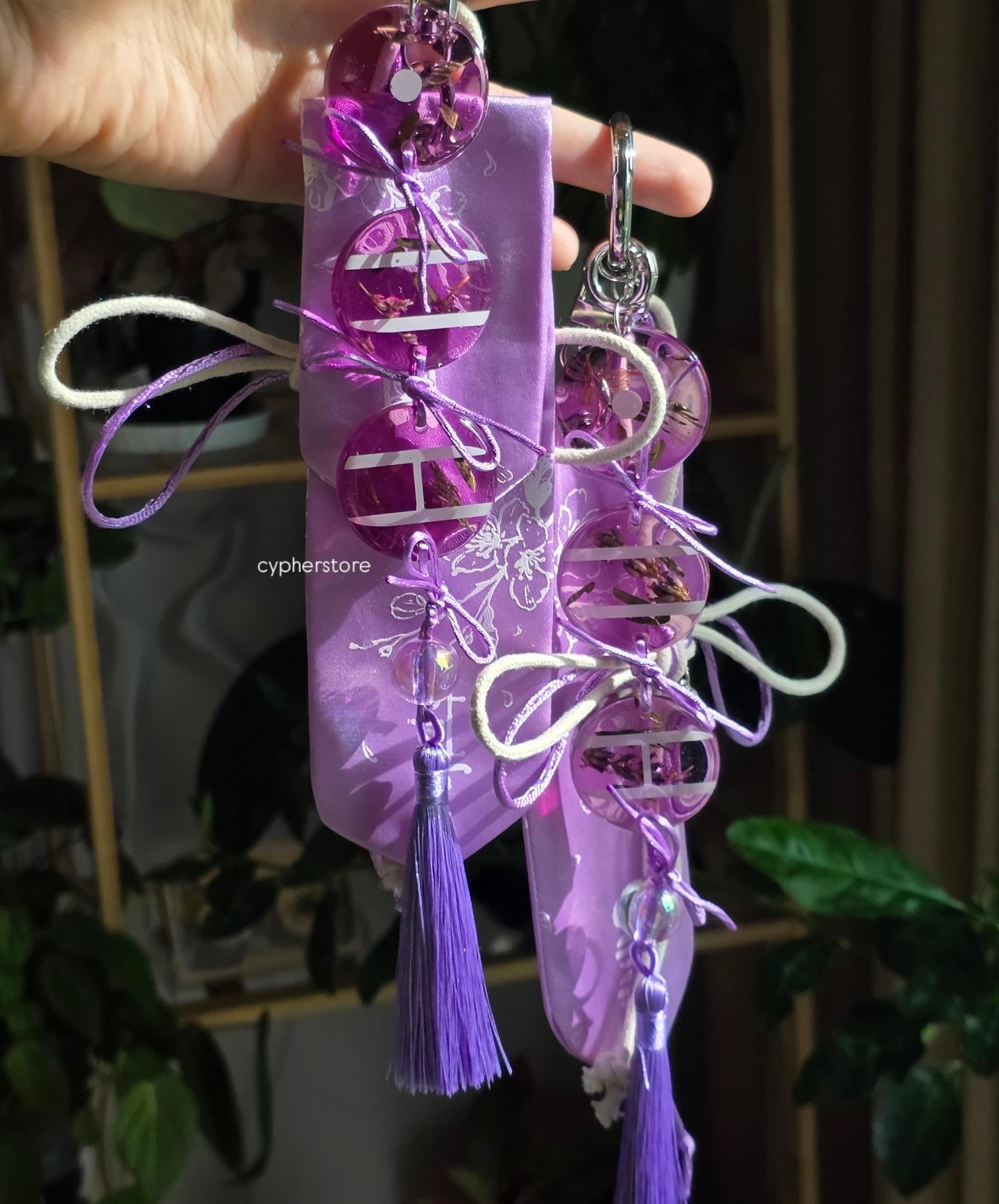 ARIRANG inspired Bag Charm set of 3 | purple ver.