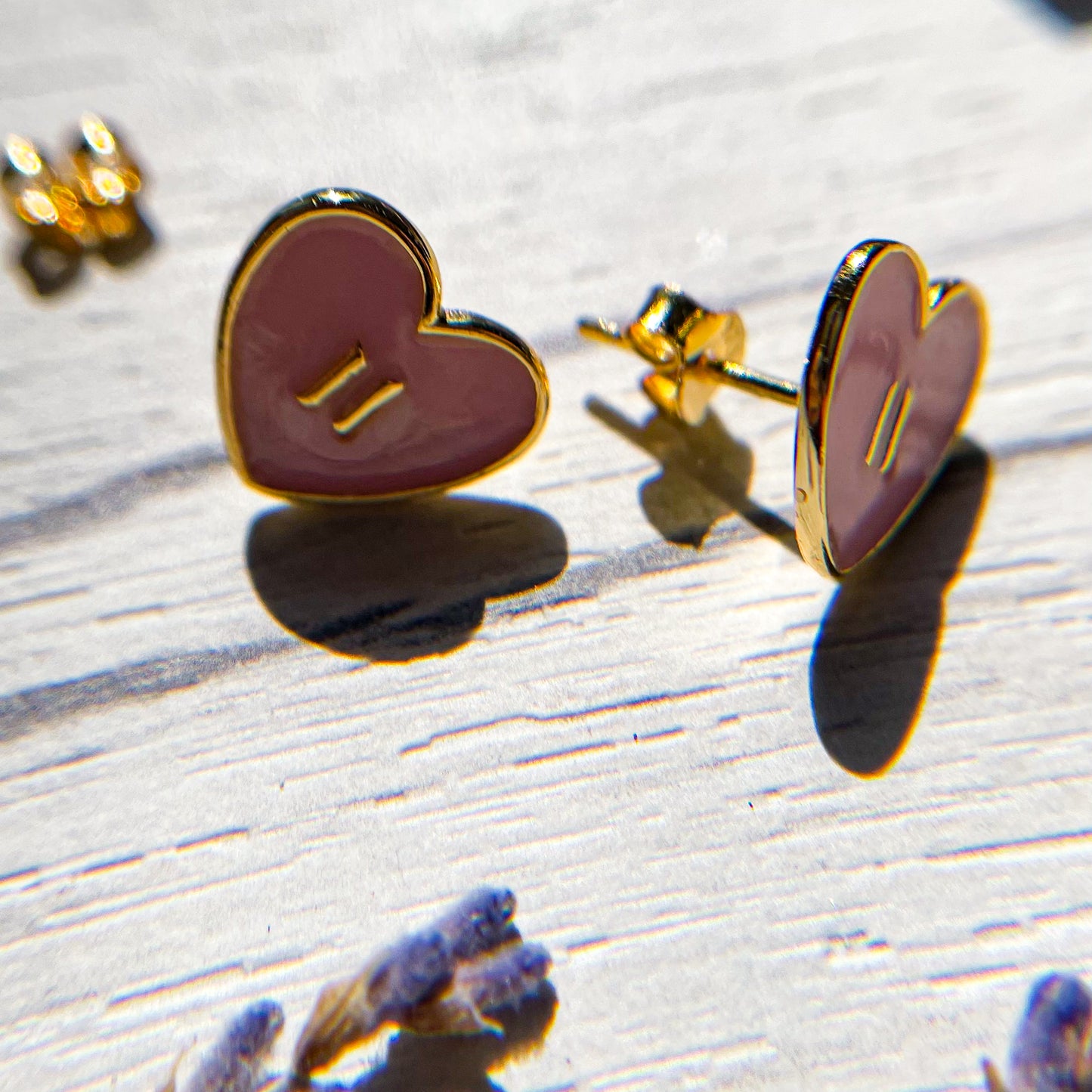 14k gold plated Tiny Earrings inspired by BTS