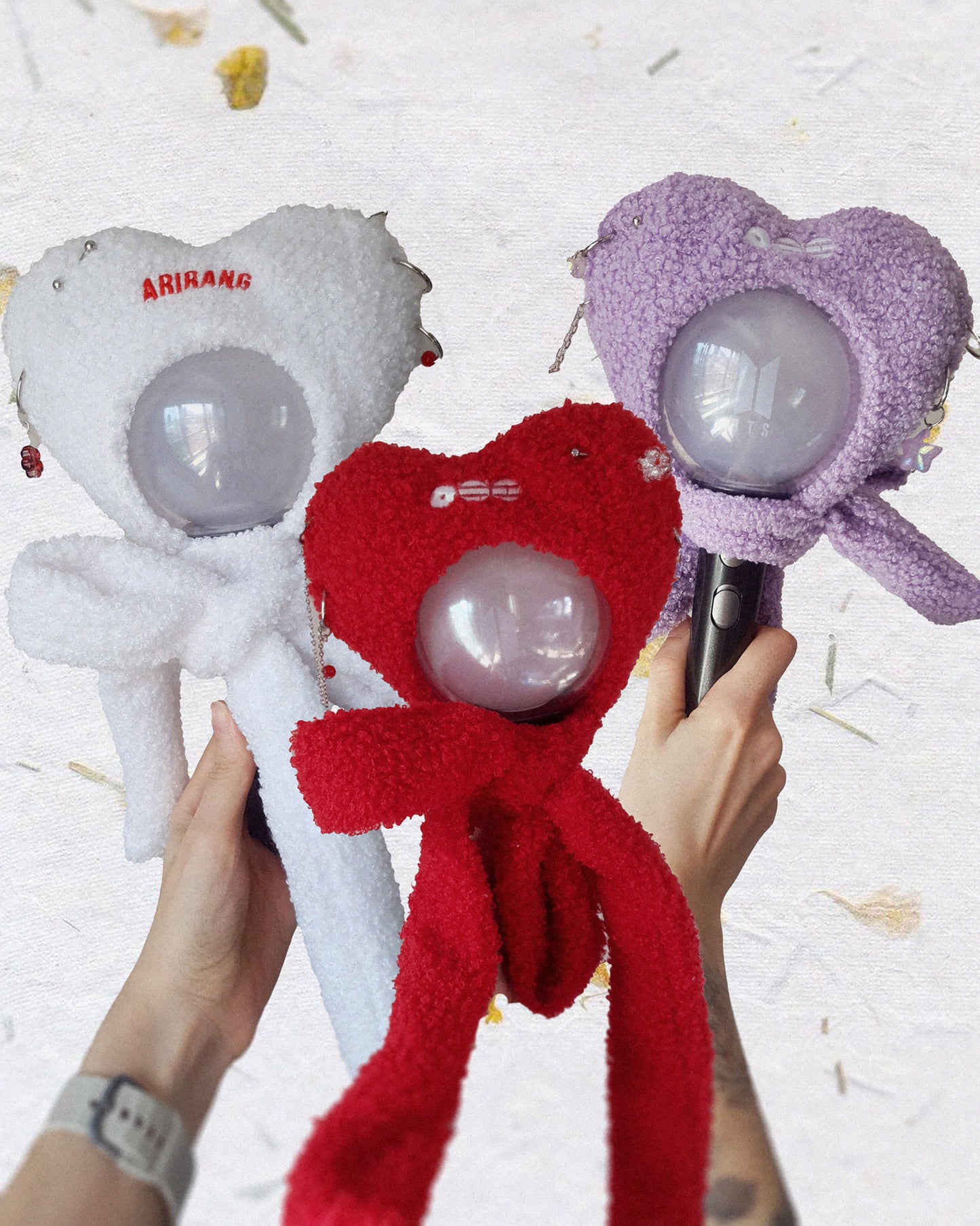 Fluffy Heart | Army Bomb Cover