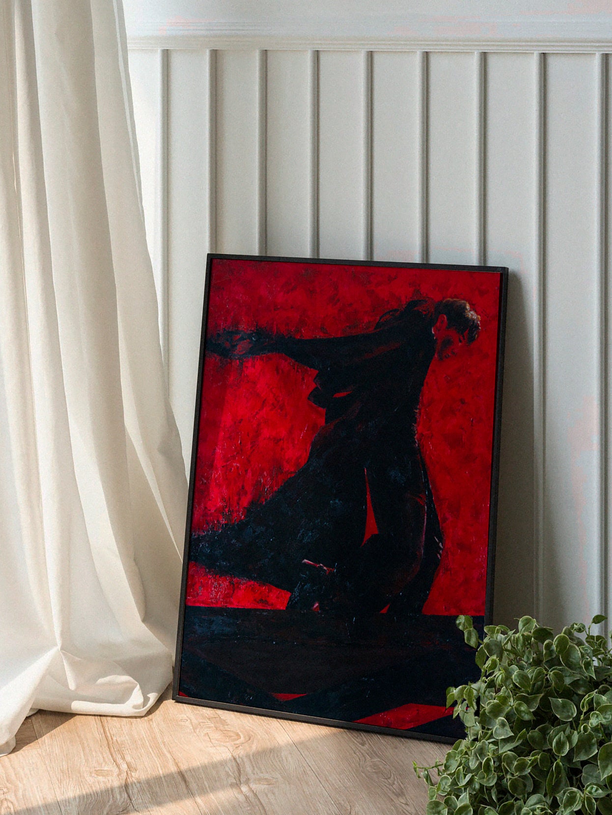 Hope on the Stage inspired canvas | oil 50 x 70 cm unframed