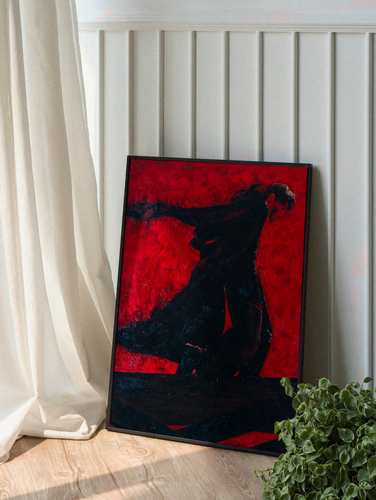 Hope on the Stage inspired canvas | oil 50 x 70 cm unframed