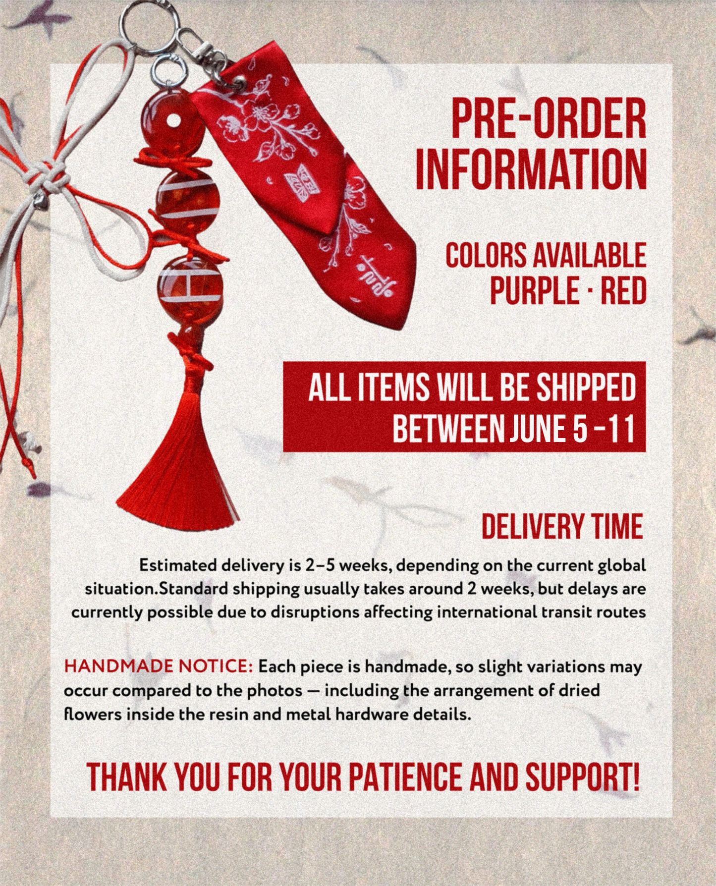 ARIRANG inspired Bag Charm | PRE-ORDER 2ND ROUND