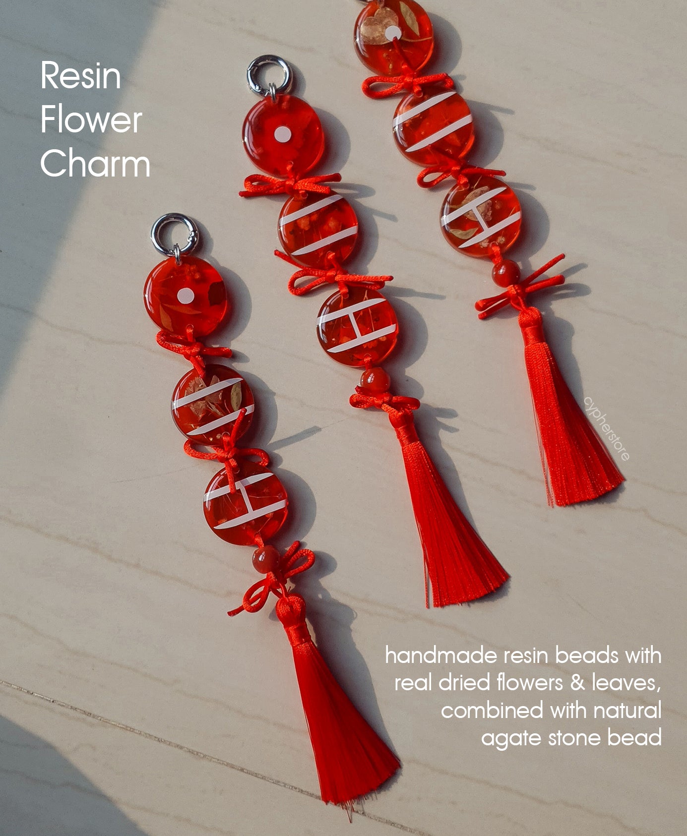 ARIRANG inspired Bag Charm set of 3 | red ver.