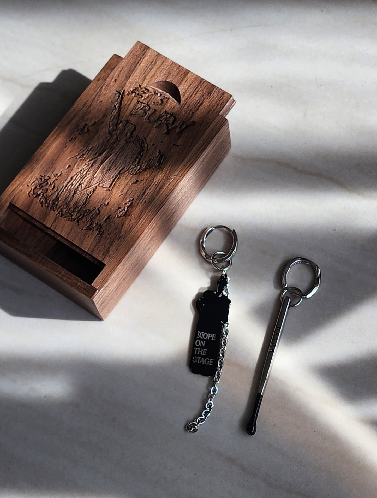 Hope on the Stage inspired earrings